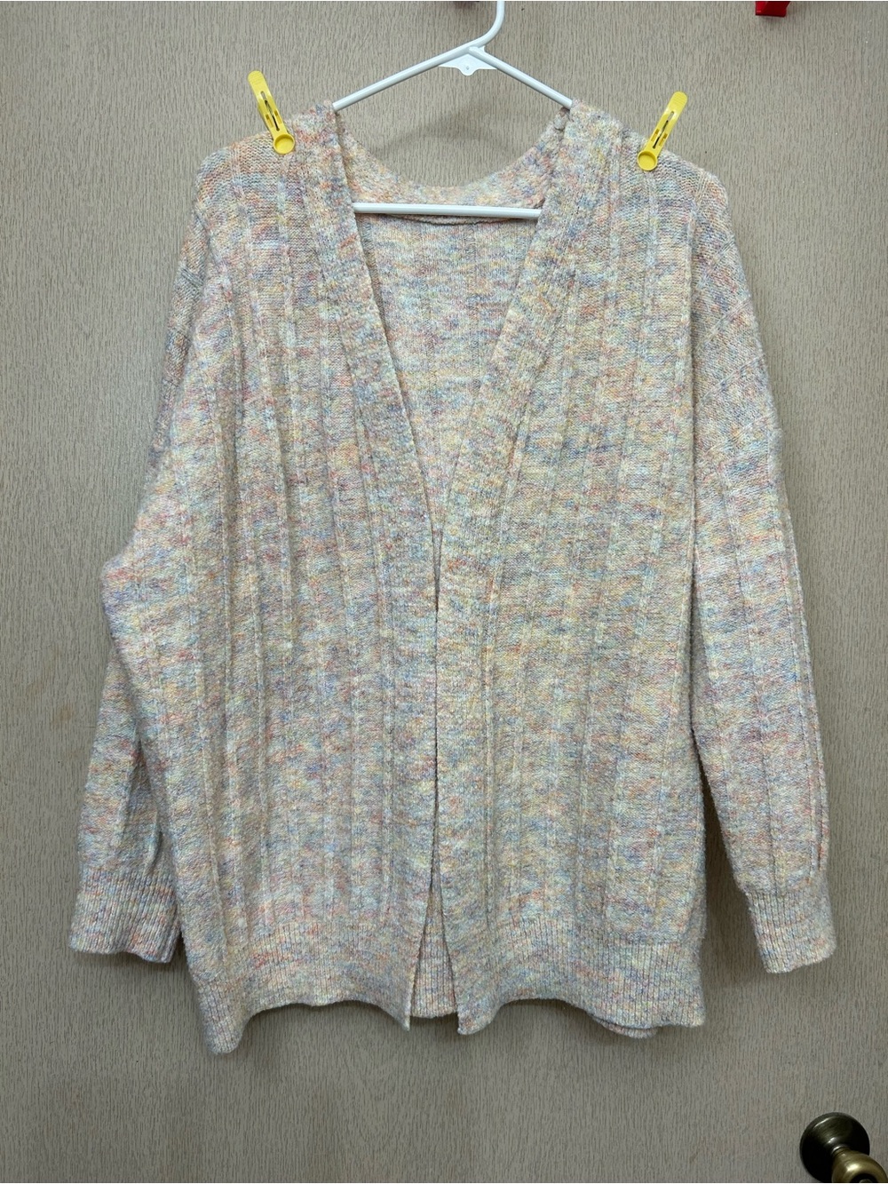 SHEIN - Pastel Cardigan Sweater - Size 1XL